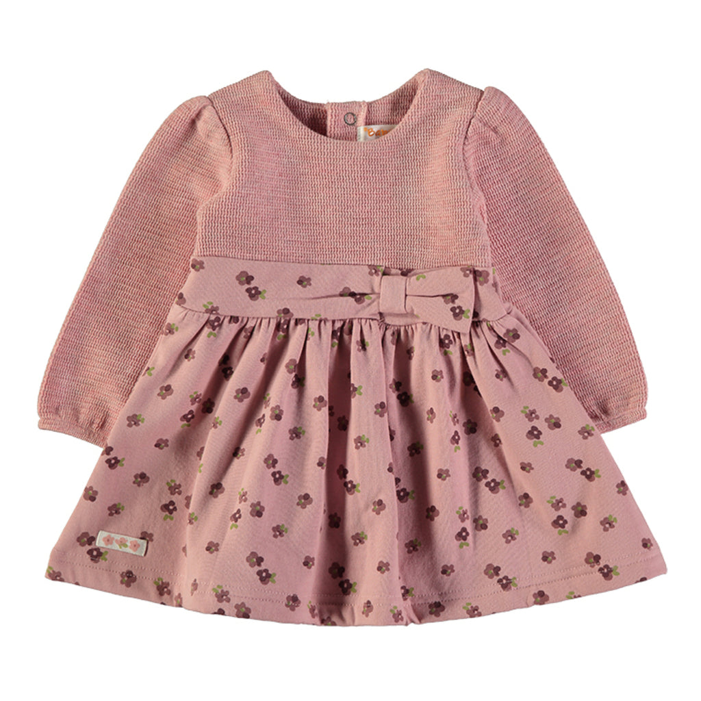 Wonderlife - Abito Rosa Antico In Maglia E Gonna Per Neonati e Bambini 261015-I