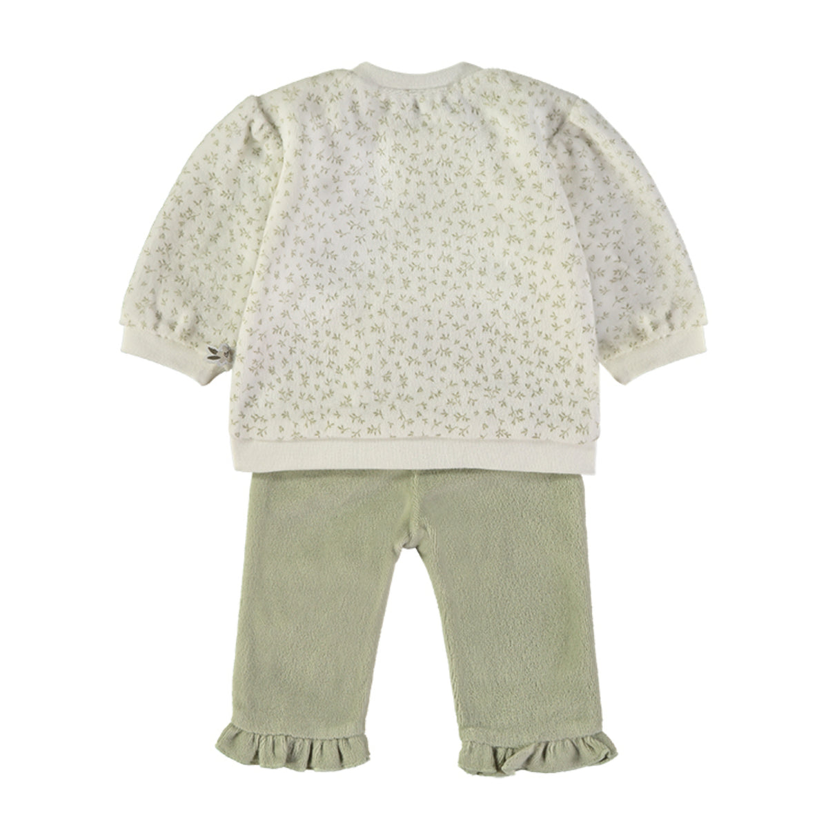 Wonderlife - Complete completo Kaki Due Pezzi Per Neonati e Bambini 260061-I