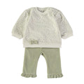 Wonderlife - Complete completo Kaki Due Pezzi Per Neonati e Bambini 260061-I