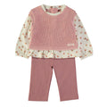 Wonderlife - Completo Due Pezzi Rosa E Panna Per Neonati e Bambini 261012-I