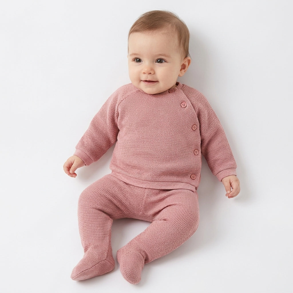 Wonderlife - Completo Due Pezzi Rosa Per Neonati 260905-I