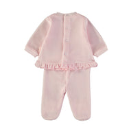 Wonderlife - Completo Tutina Clinica Rosa Due Pezzi Per Neonati 260007-I