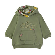 Wonderlife - Felpa Con Cappuccio Verde Per Neonati e Bambini 261045-I