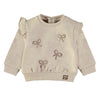 Wonderlife - Felpa Girocollo con Volant e Fiocchetti Per Neonati e Bambini 261410-I