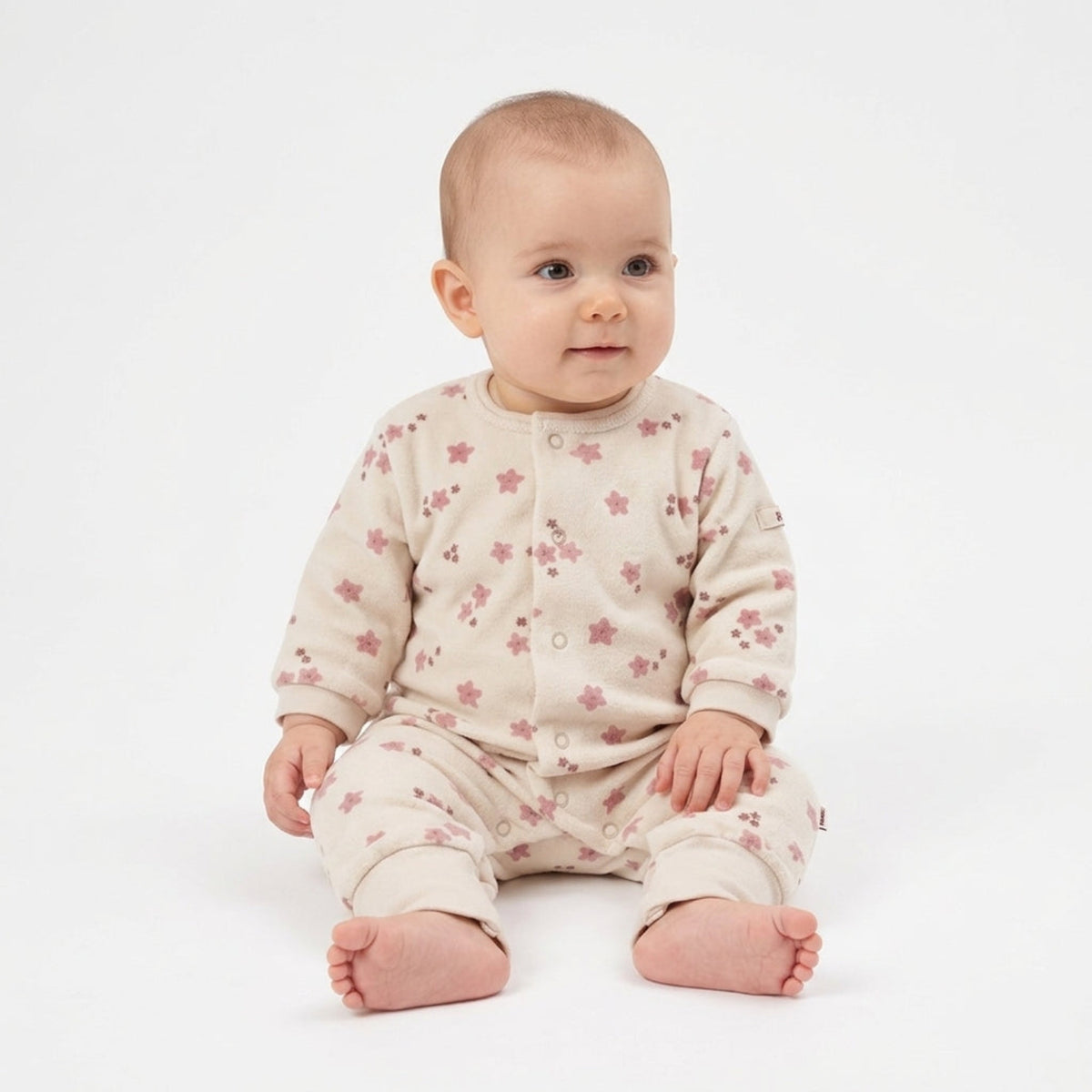 Wonderlife - Pigiama Tutina Invernale Beige Per Neonati e Bambini 260029-I