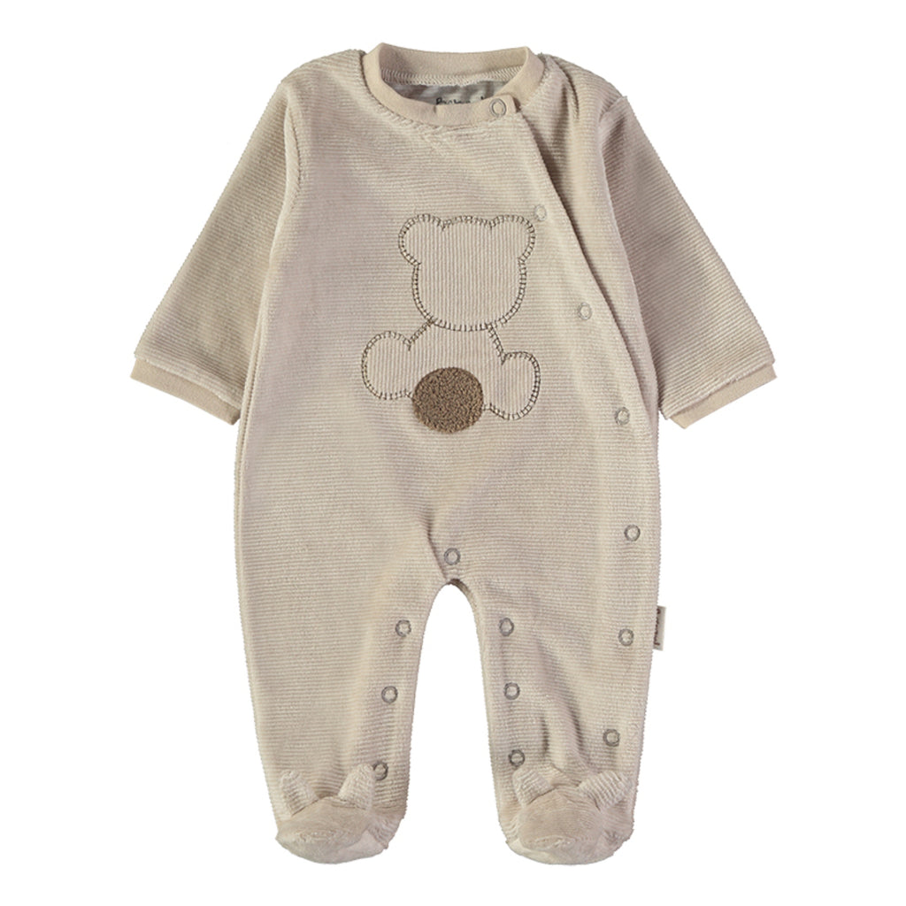 Wonderlife - Pigiama Tutina Invernale Beige Per Neonati 260032-I