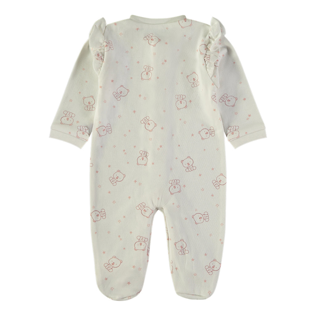 Wonderlife - Pigiama Tutina Invernale Ecru Per Neonati e Bambini 260411-I
