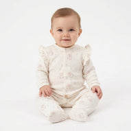 Wonderlife - Pigiama Tutina Invernale Ecru Per Neonati e Bambini 260411-I