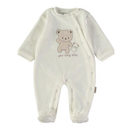 Wonderlife - Pigiama Tutina Invernale Ecru Per Neonati 260031-I