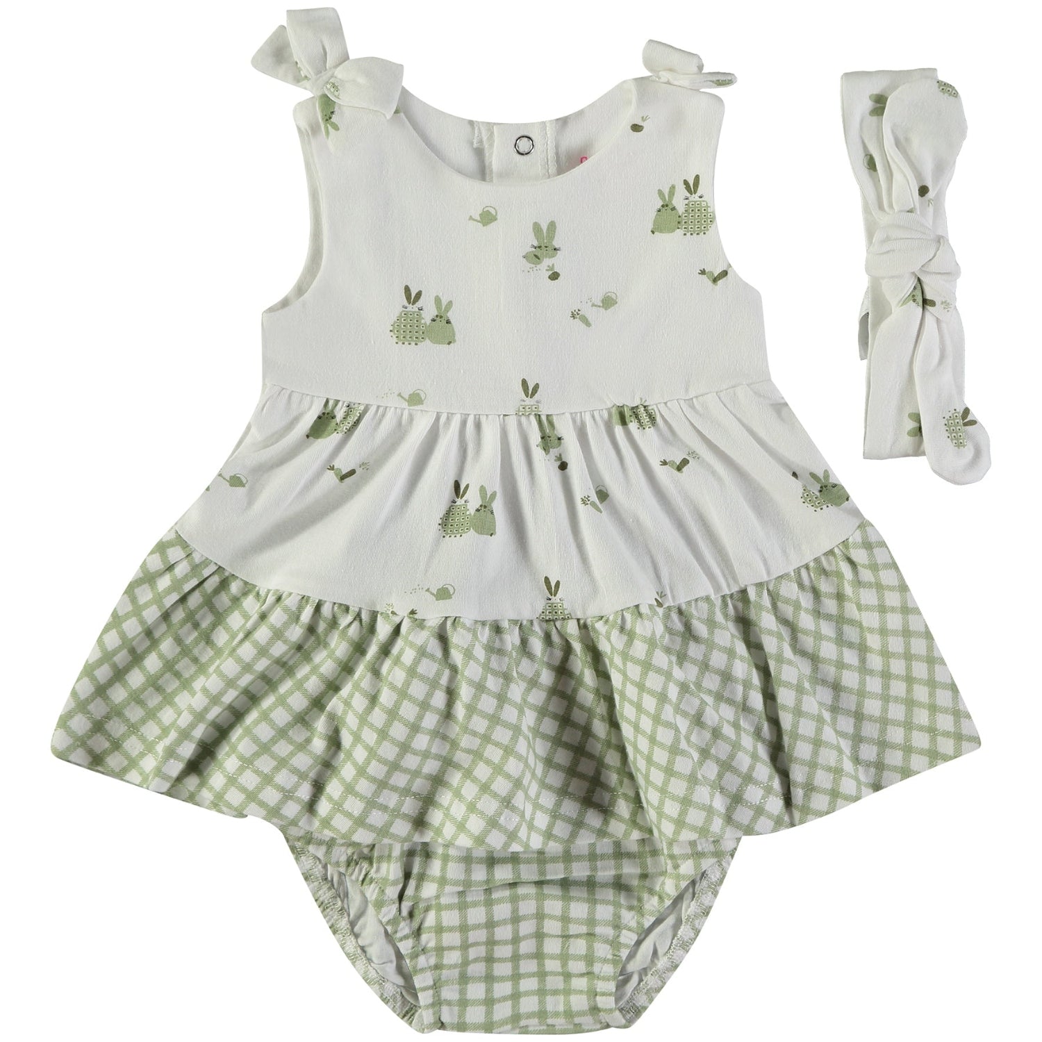 Wonderlife - Vestito Con Mutandina + Cintura Kaki 160050