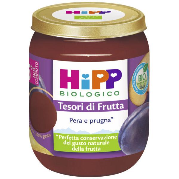 Hipp - Omogeneizzato Tesori Di Frutta Pera Prugna: Confezione 160 gr