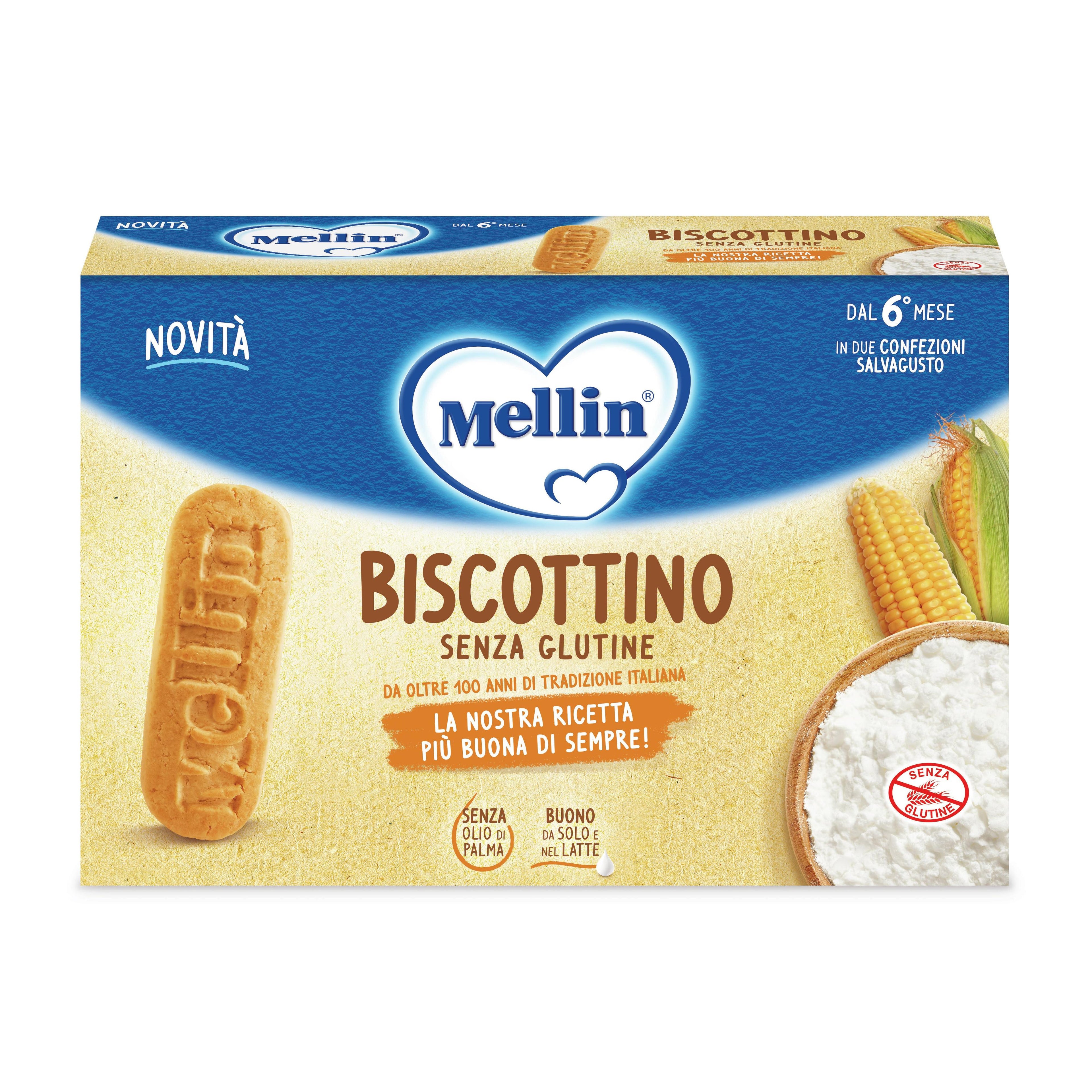 Mellin - Biscottino Senza Glutine: Confezione 500 gr