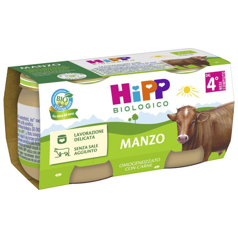 Hipp - Omogeneizzato Carne Manzo: Confezione 2x80 gr