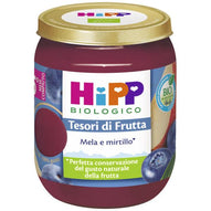 Hipp - Omogeneizzato Tesori Di Frutta Mela E Mirtillo: Confezione 160 gr