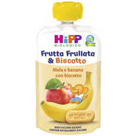 Hipp - Frutta Frullata Mela E Banana Con Biscotto: Confezione 90 gr