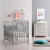 Azzurra Design - Glam Cot + Mattress + Luce Duvet Set - 8 in 1.