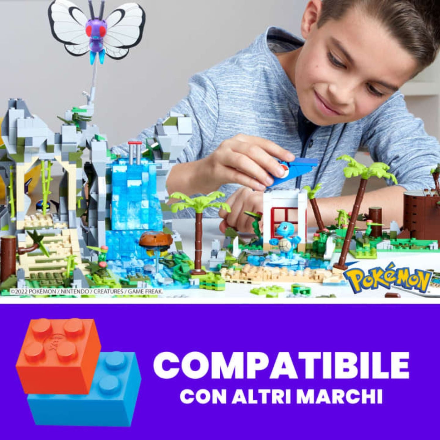 Mattel - Mega Bloks Pokémon Adventure Builder Spedizione Nella Giungla HHN61