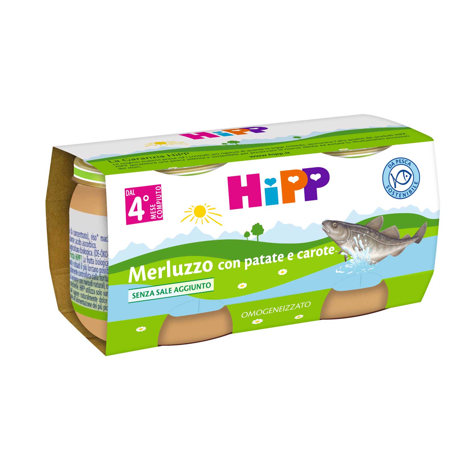 Hipp - Homogenized Fish 2x80g