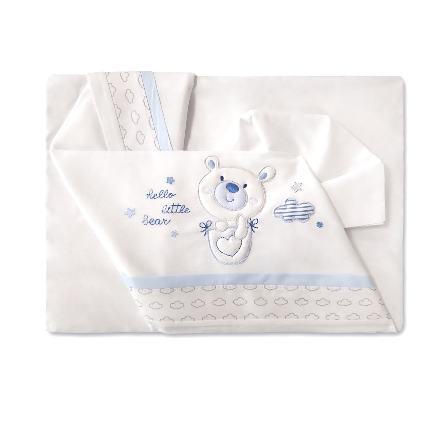 Bebitaly - Little Bear 3-piece cot set