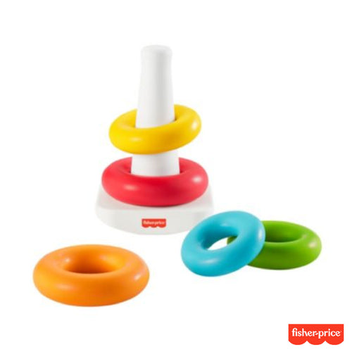 Fisher Price - Piramide 5 Anelli Eco GRF09