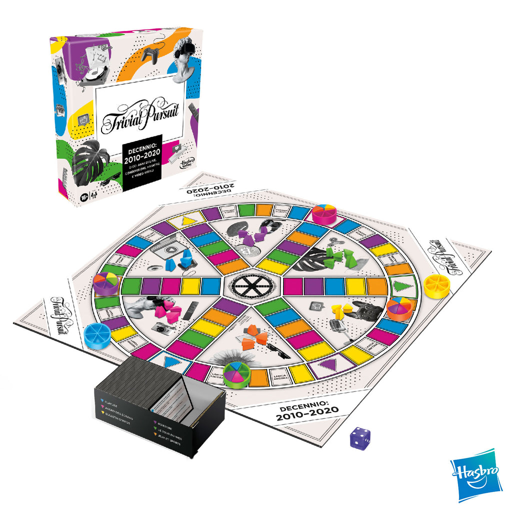 Hasbro - Trivial Pursuit Decennio Da 2010 A 2020 F2706103
