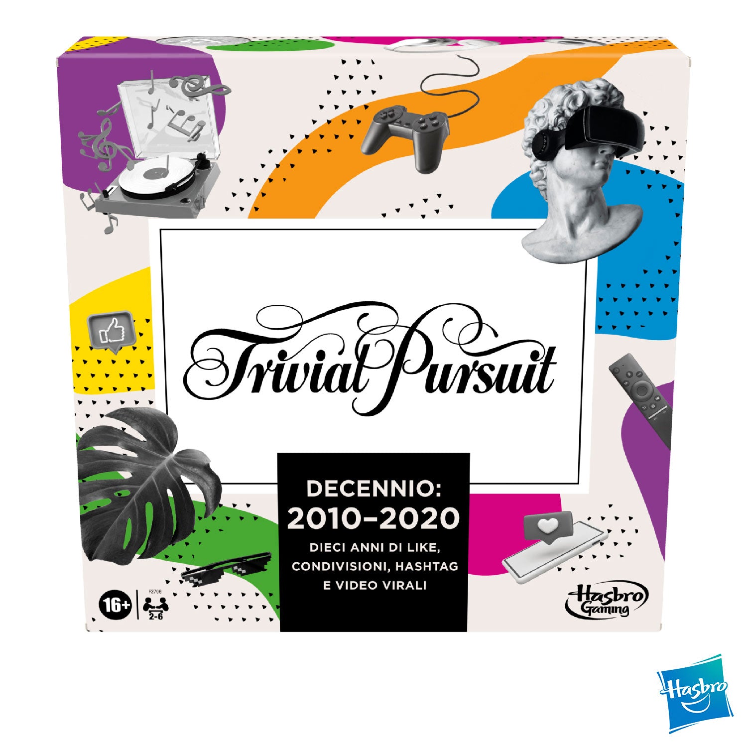 Hasbro - Trivial Pursuit Decennio Da 2010 A 2020 F2706103