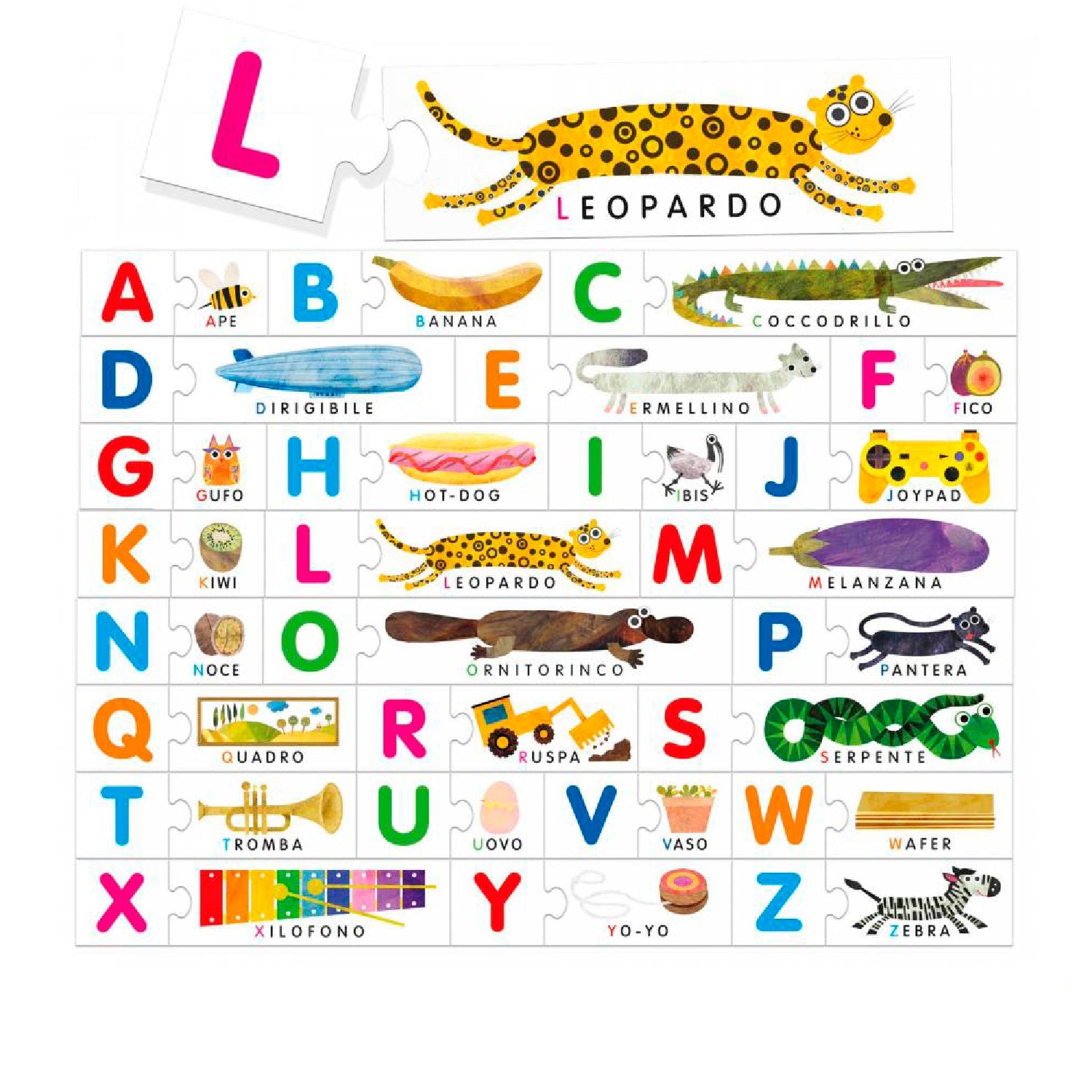Headu - Alfabeto Tattile Montessori IT20164