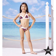 I Am Bikini - Bikini Triangolo Bronzo Glitter Bambina Junior