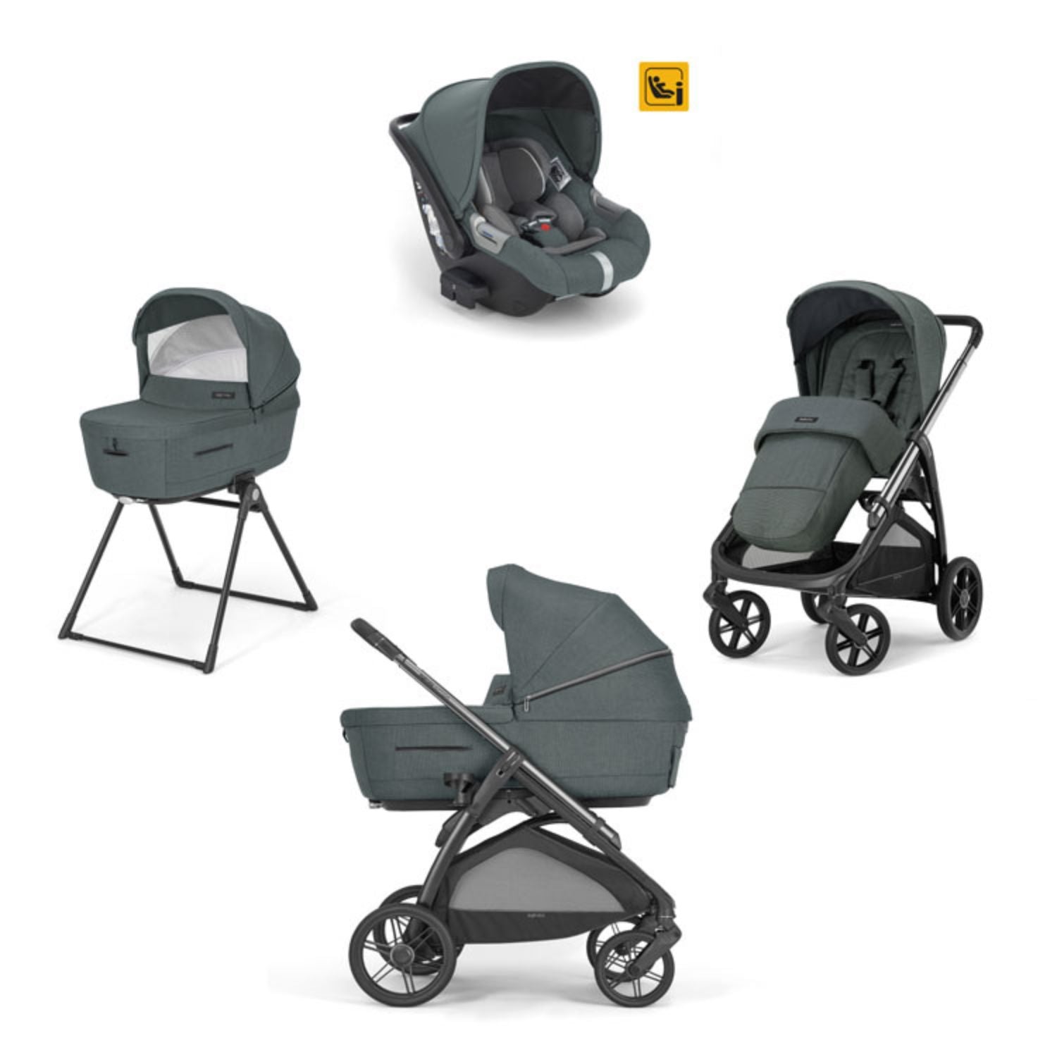 Inglesina - Trio Aptica System Quattro with Darwin including Frame and StandUp New