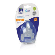J BIMBI - Bfree Silicone teats for Classic and Super Glass - 2pcs