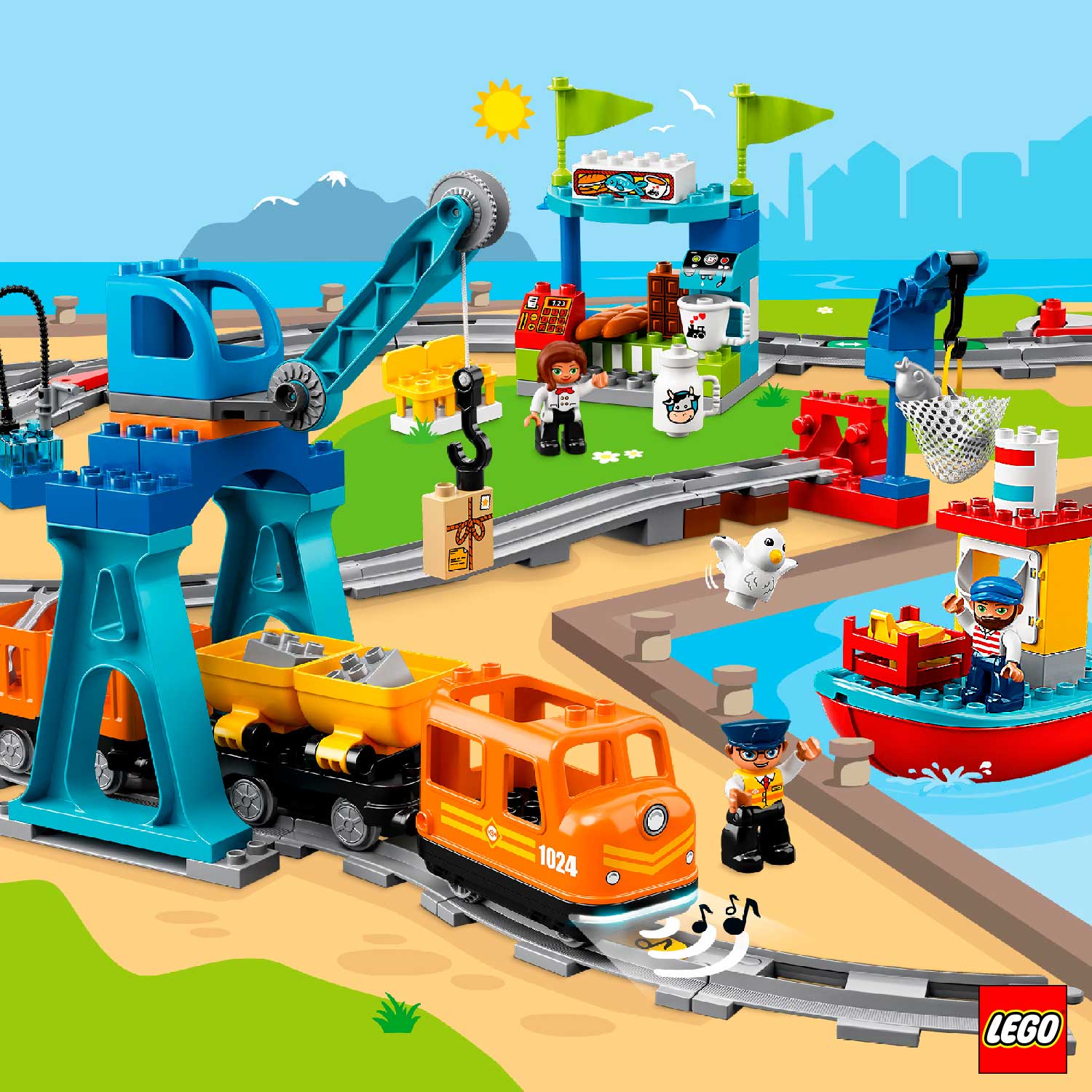 Lego - Duplo The Big Freight Train 10875