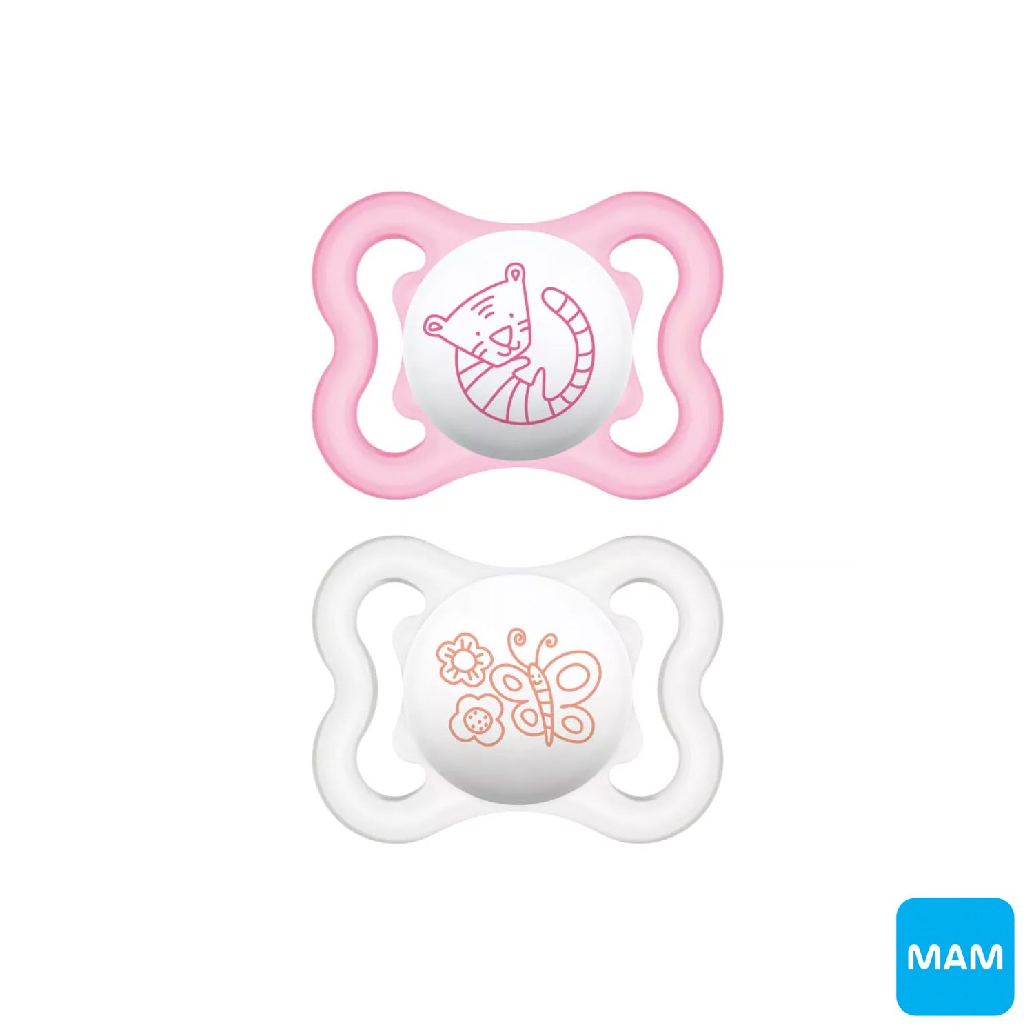 Mam - Mini Air 2-6m silicone pacifier 2Pcs
