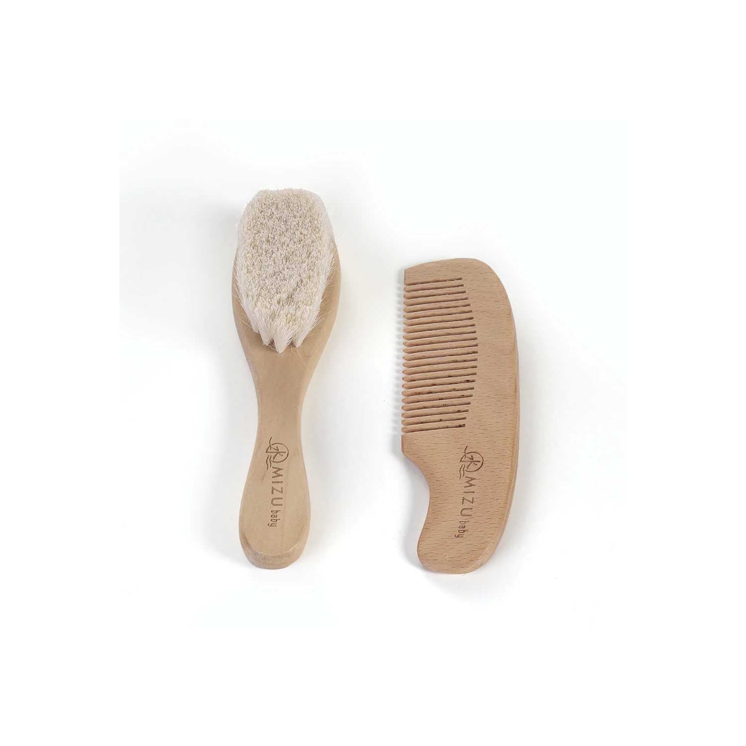 Mizu - Mami Set spazzola e pettine in bamboo