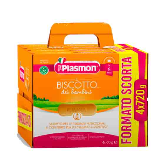 Plasmon - Biscuit 4x720gr
