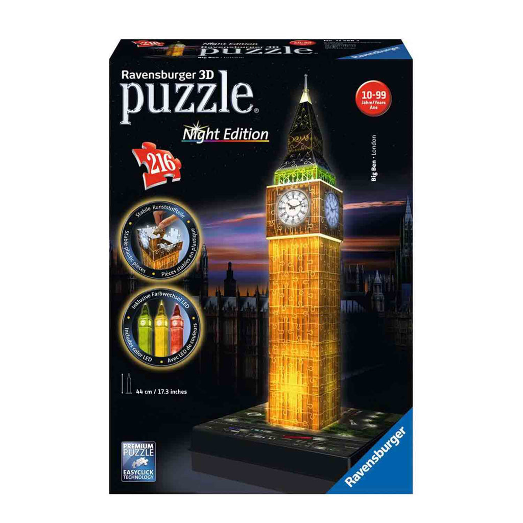 Ravensburger - 3D Puzzle 216 PZ Simboli e Monumenti