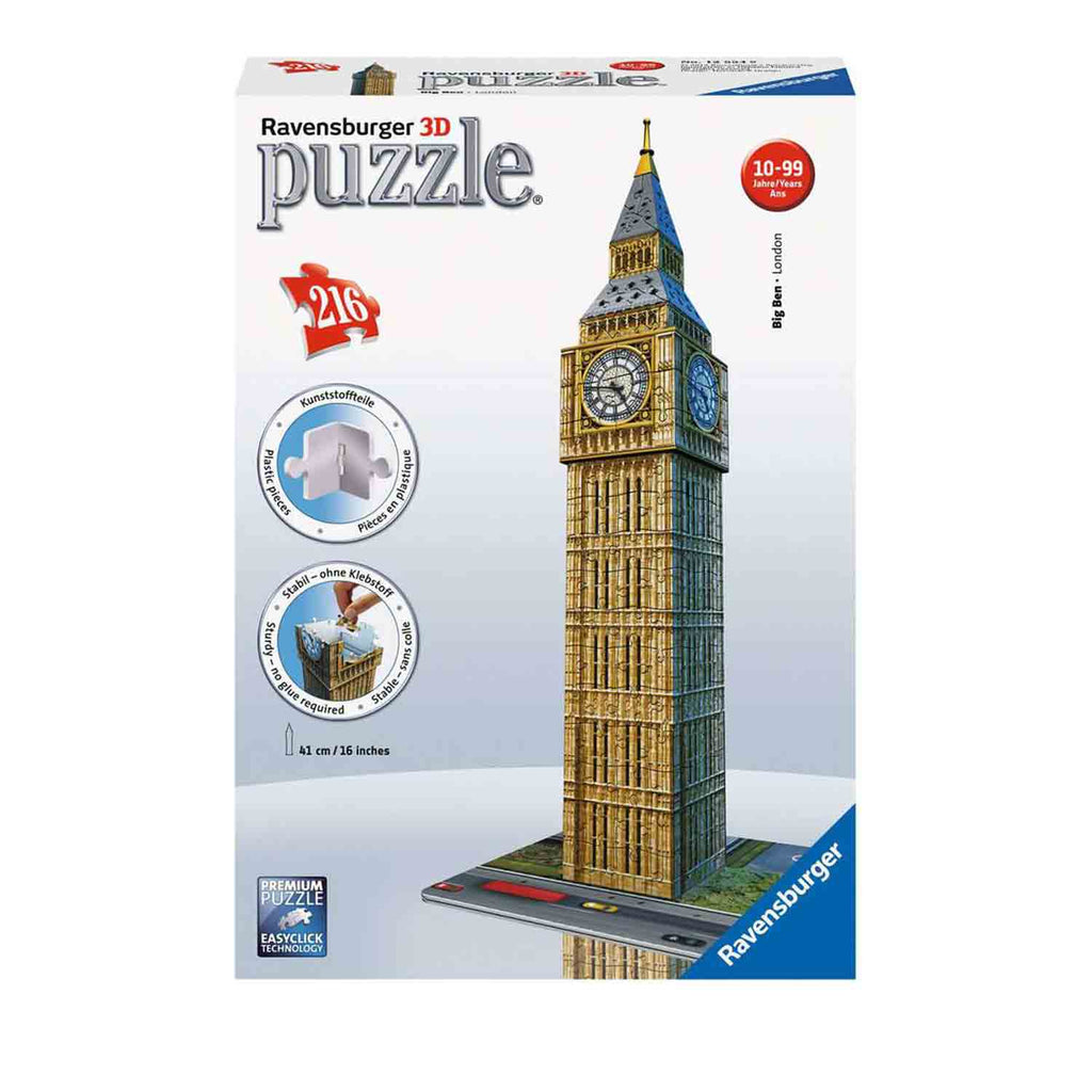 Ravensburger - 3D Puzzle 216 PZ Simboli e Monumenti