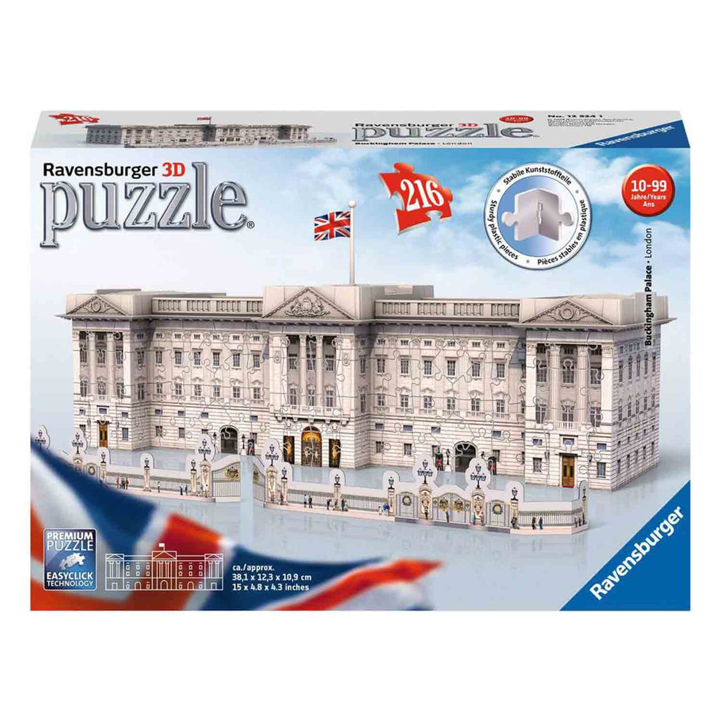 Ravensburger - 3D Puzzle 216 PZ Simboli e Monumenti