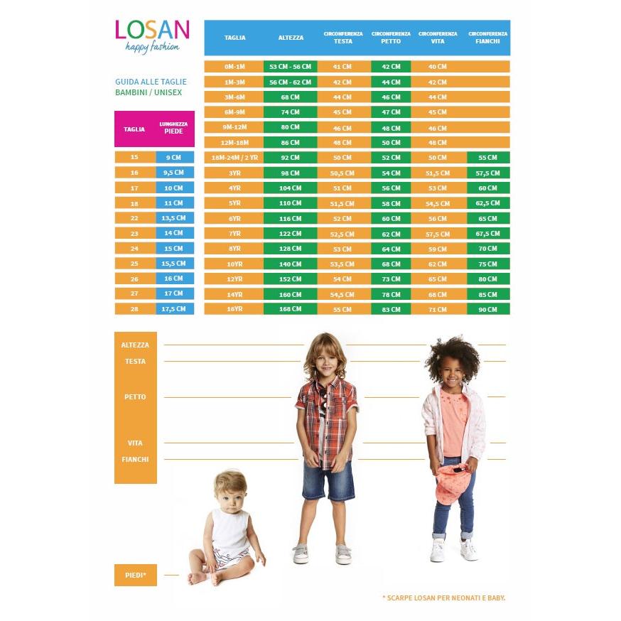 Losan - Polo Verde a Manica Corta Baby Bimbo